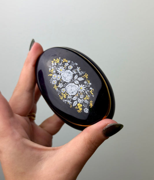 Blue trinket box thrifted find