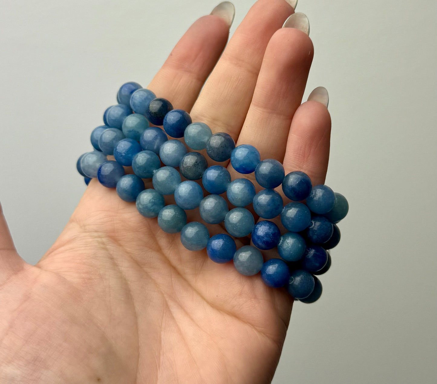 Blue aventurine bracelets