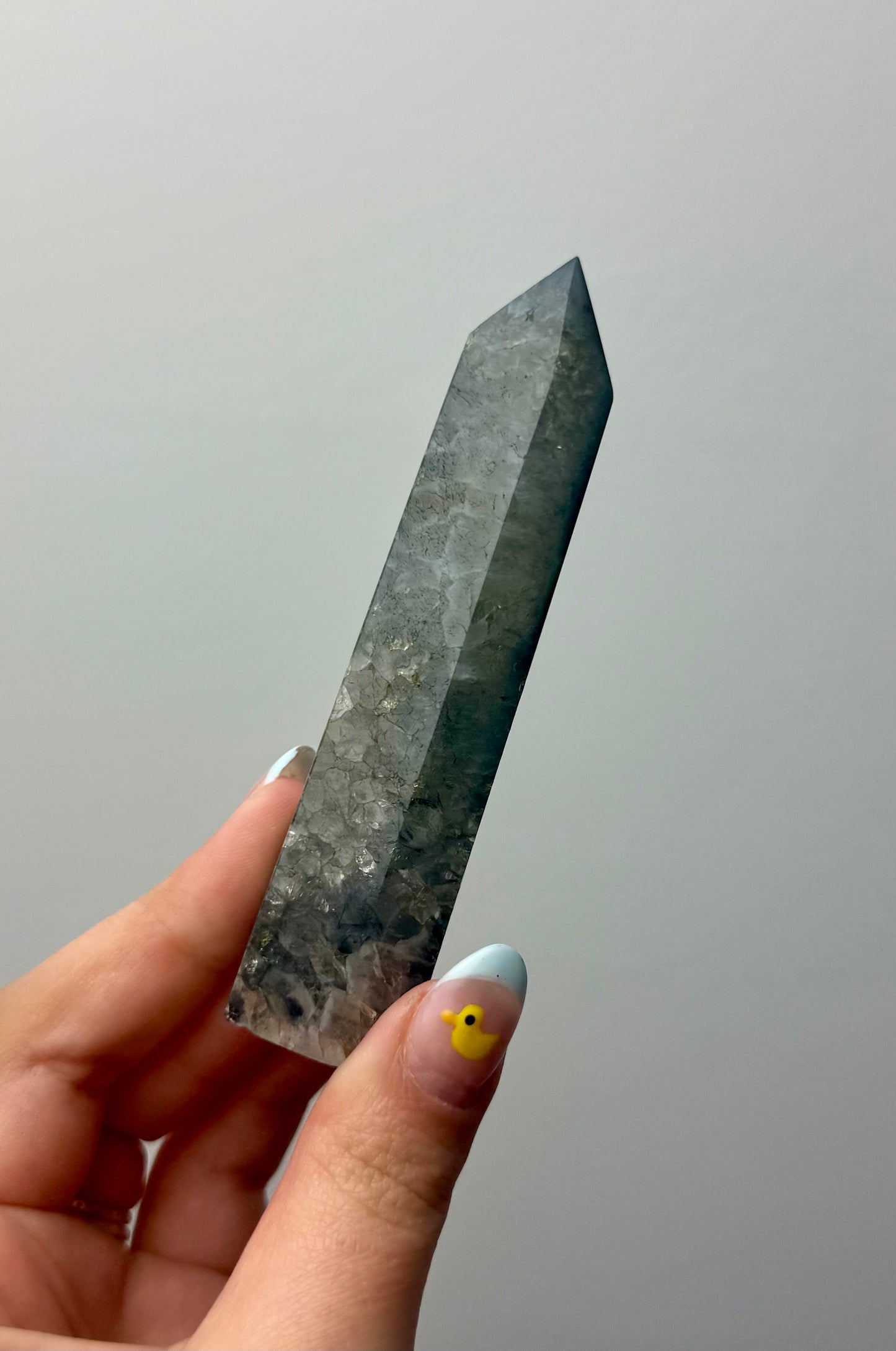 Black agate tower