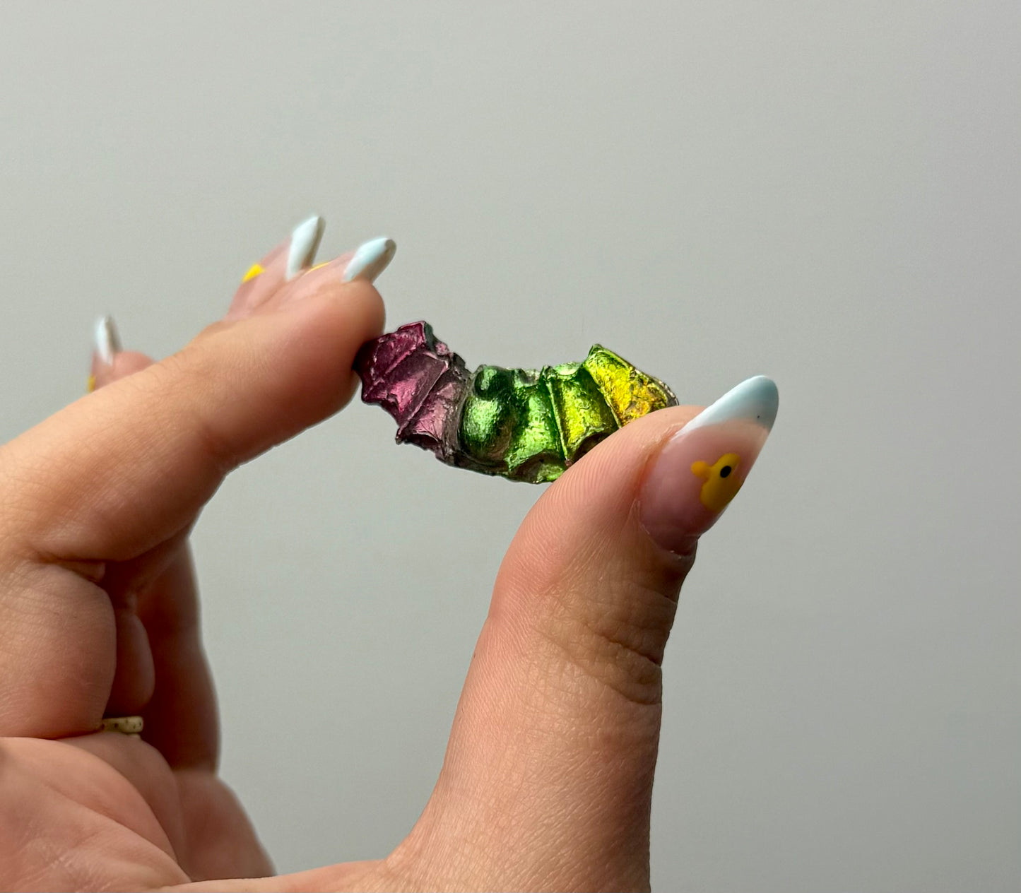 Bismuth bat carving