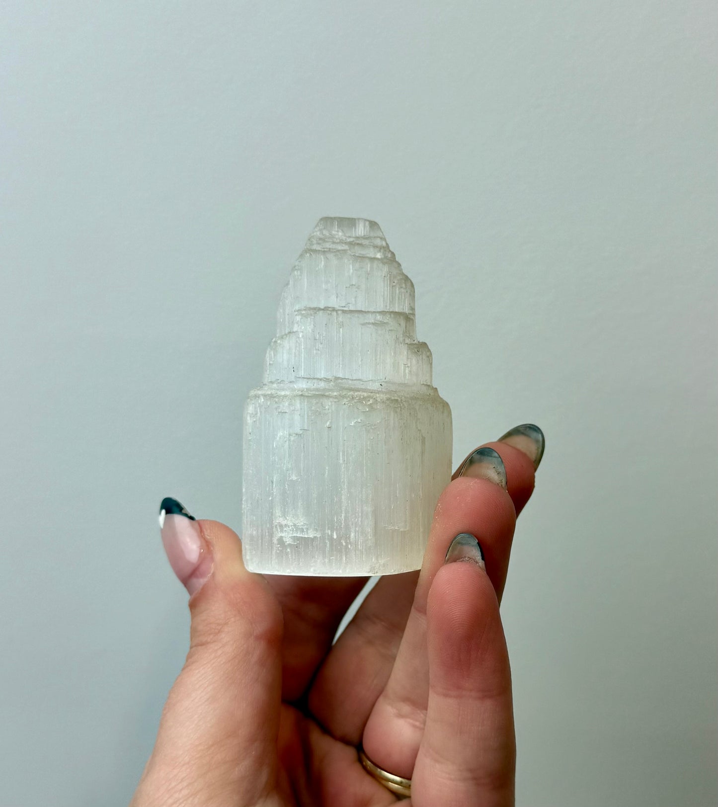 Satin spar tower