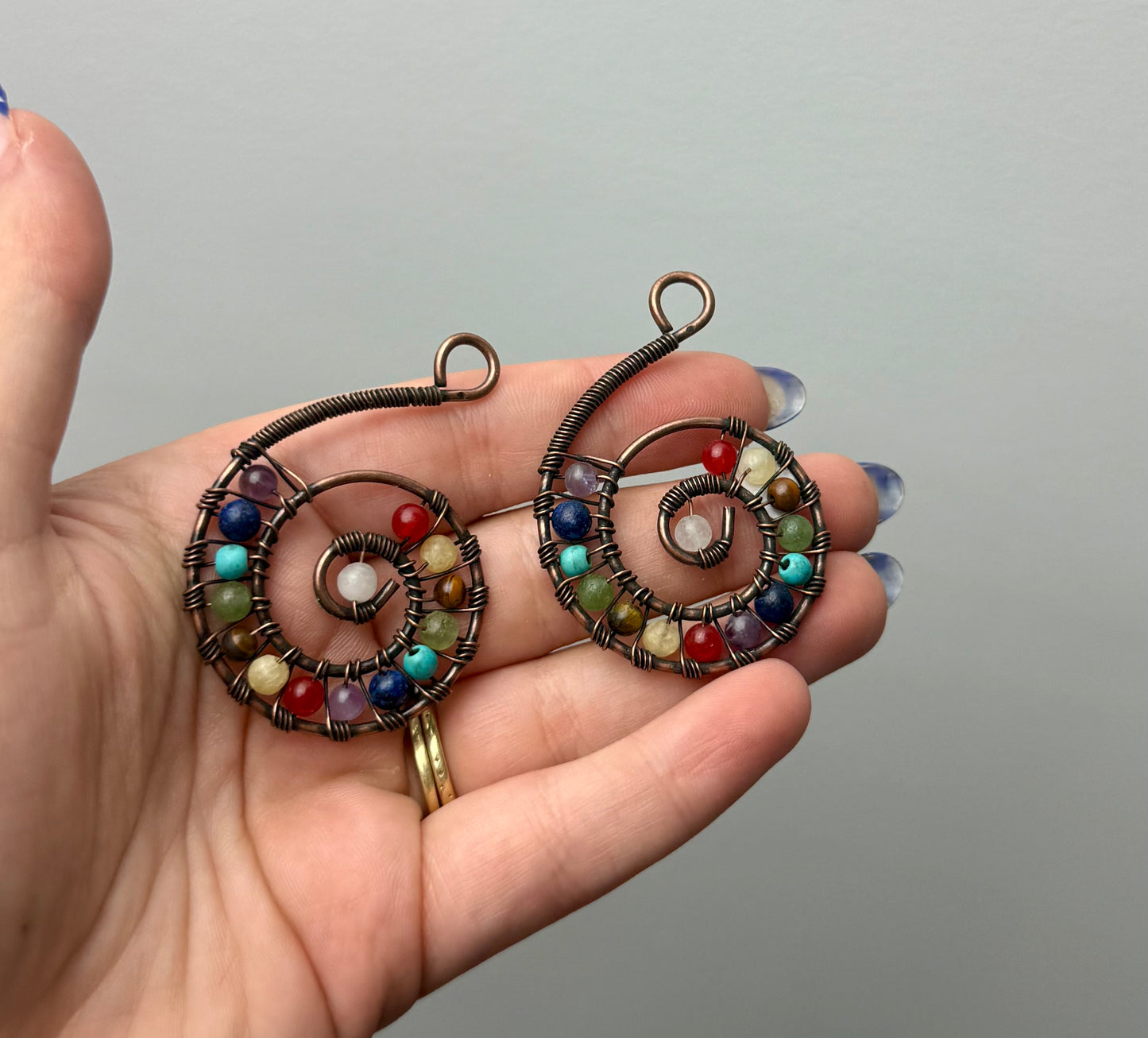 Spiral pendants