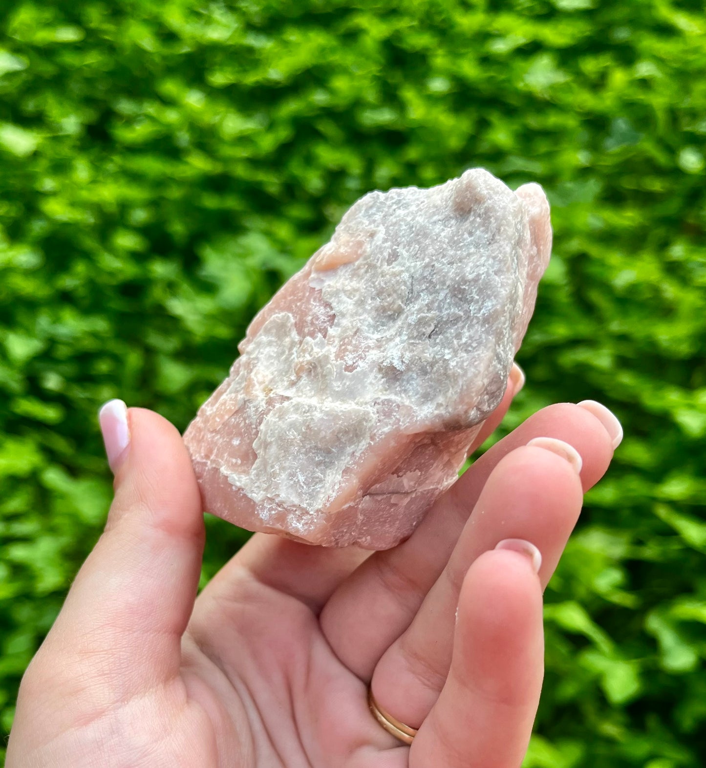 Pink opal raw