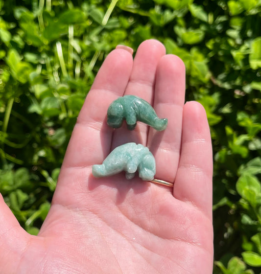 Manatee carvings