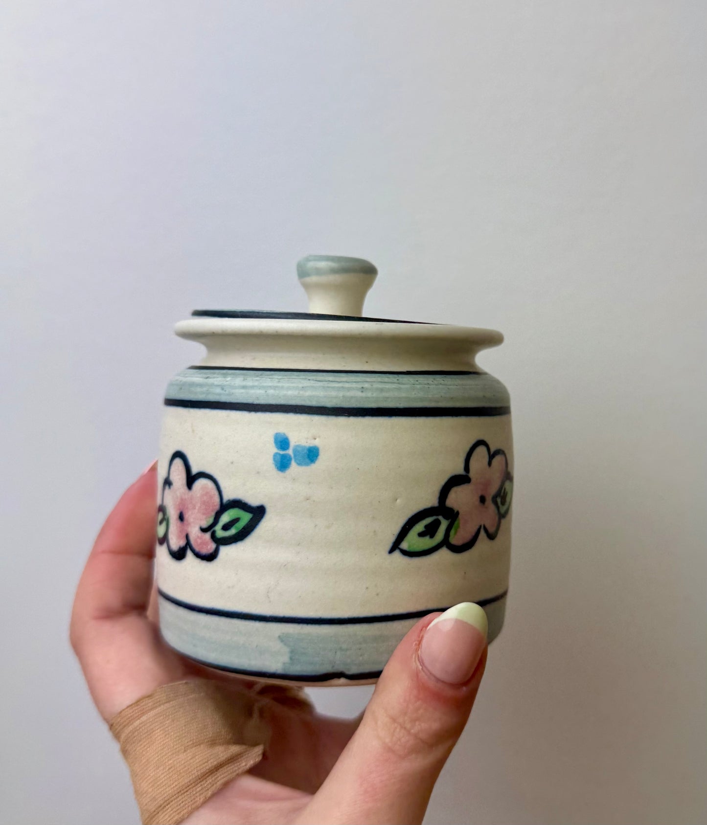 Flower container thrifted find