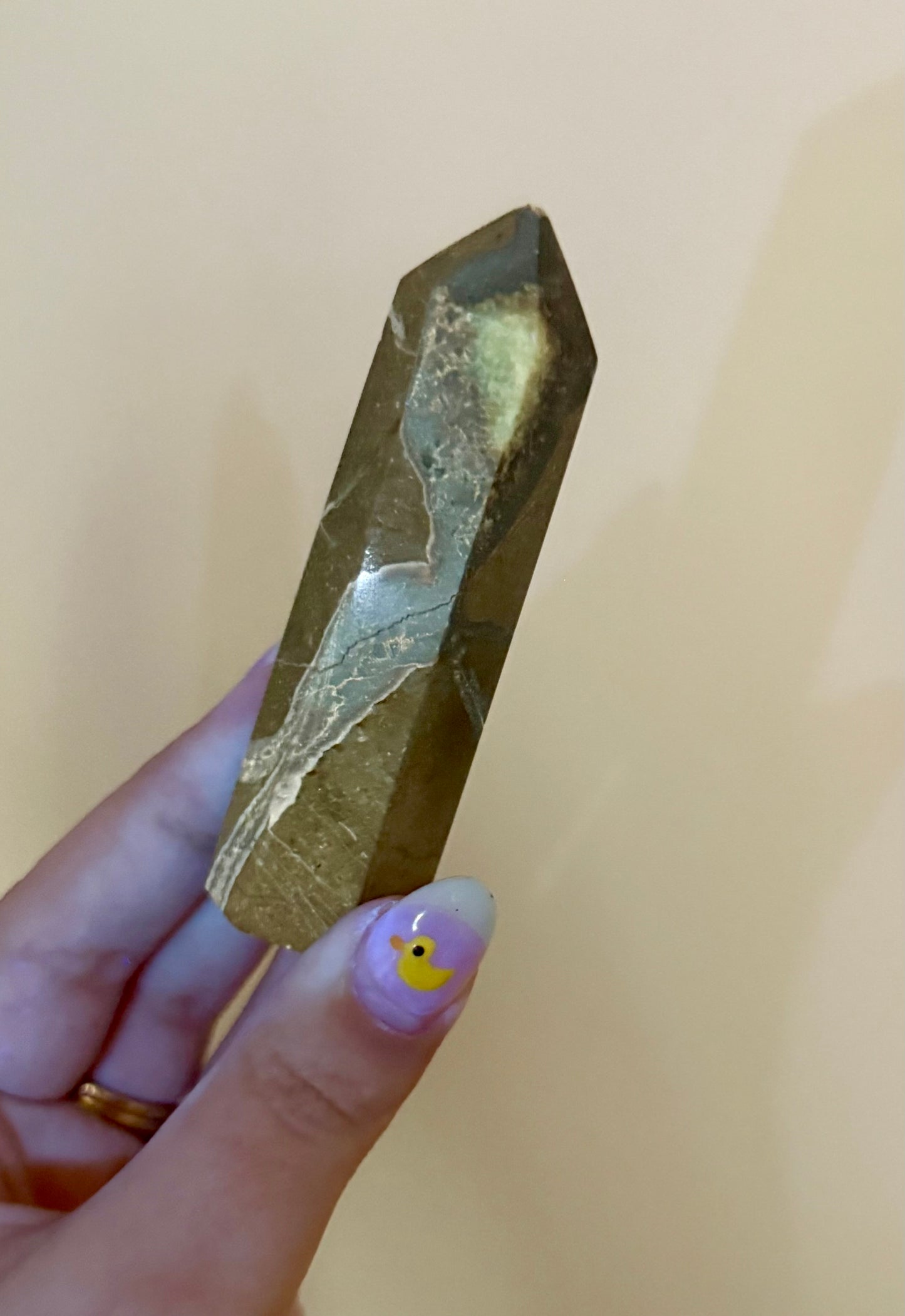 Imperfect Septarian tower