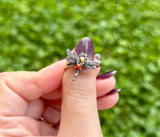 Dragonfly adjustable ring