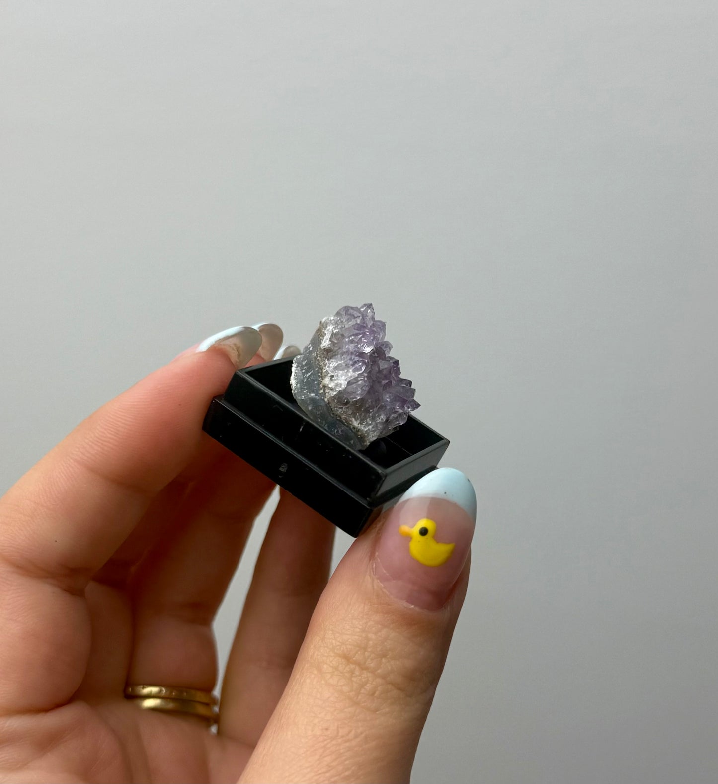 Amethyst thumbnail specimen