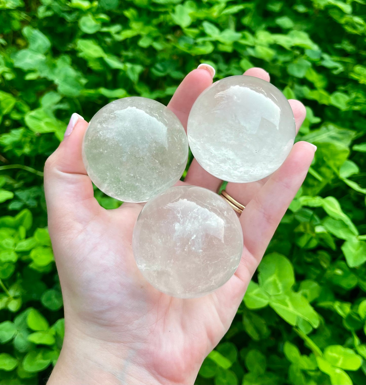 Quartz spheres