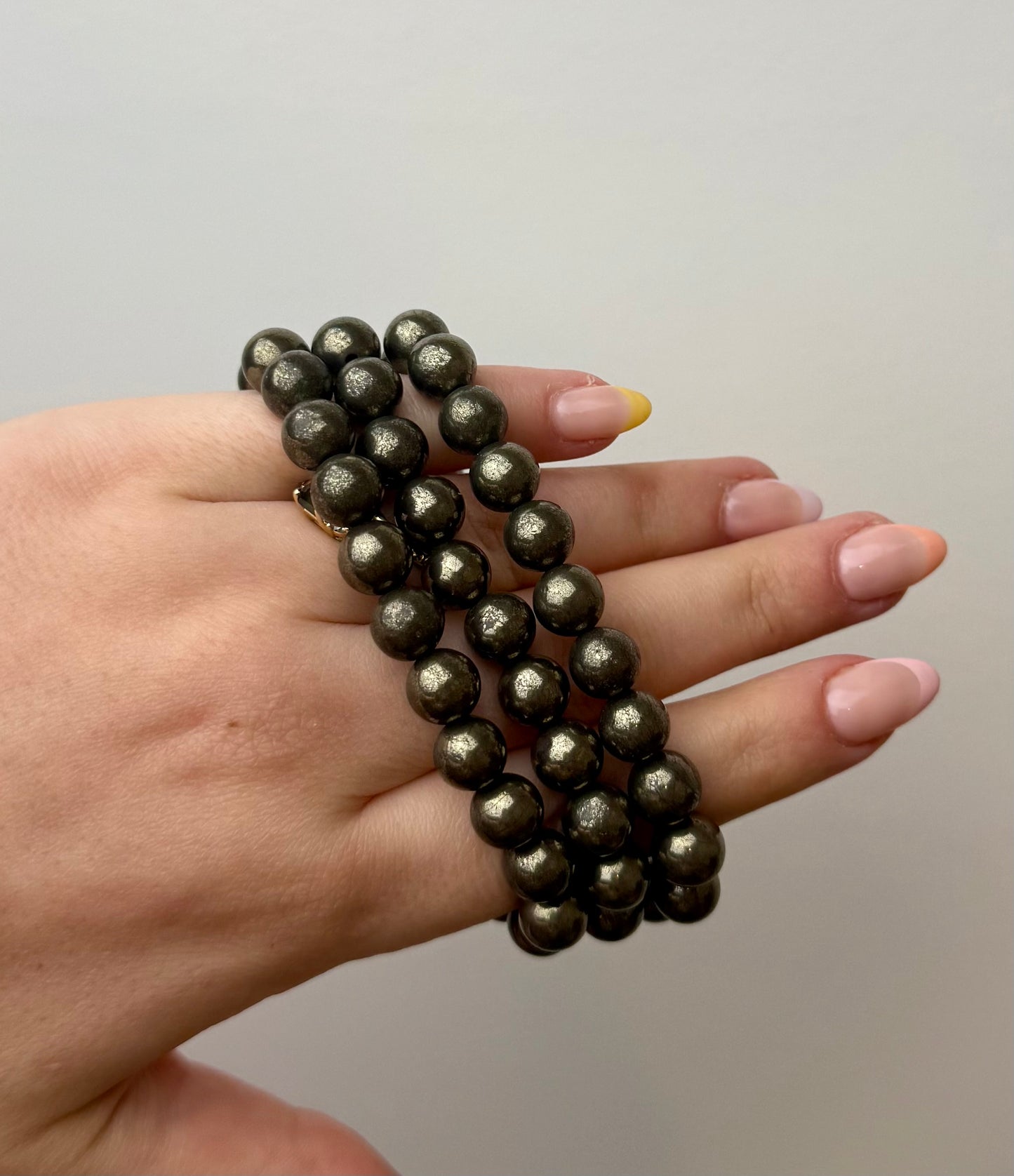 Pyrite bracelets