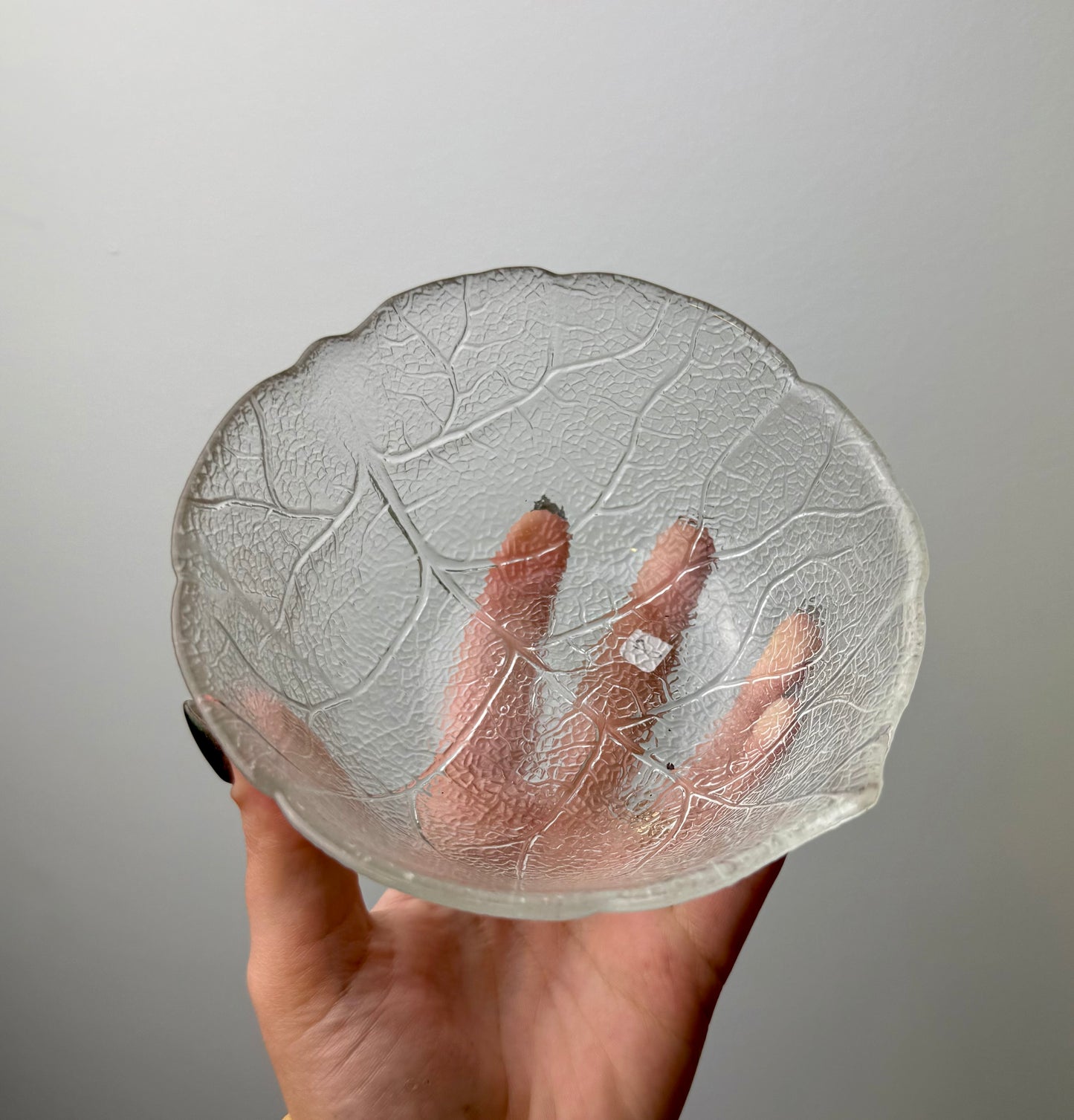 Leaf bowl thrifted find