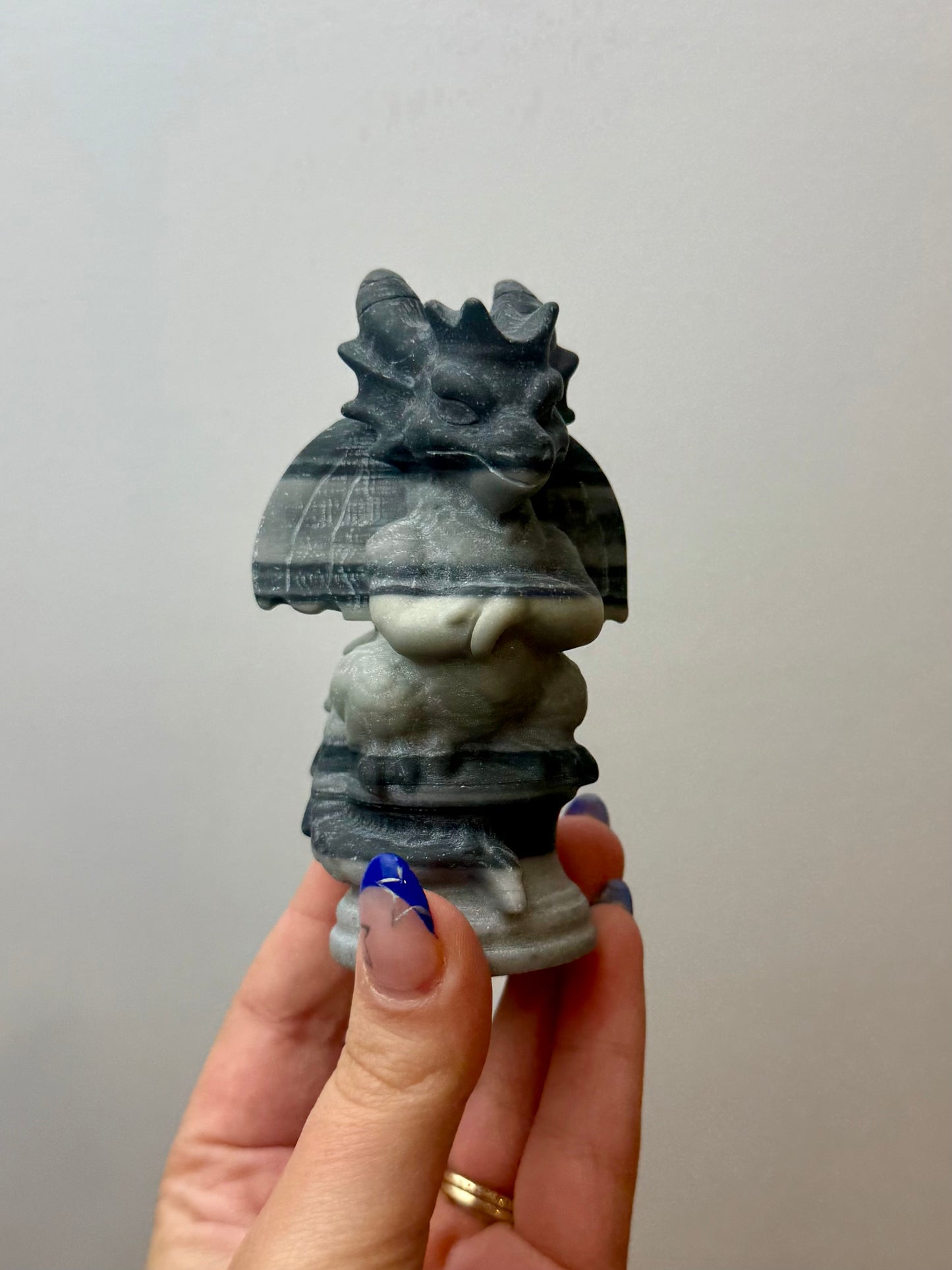 Taiji jade dragon carving