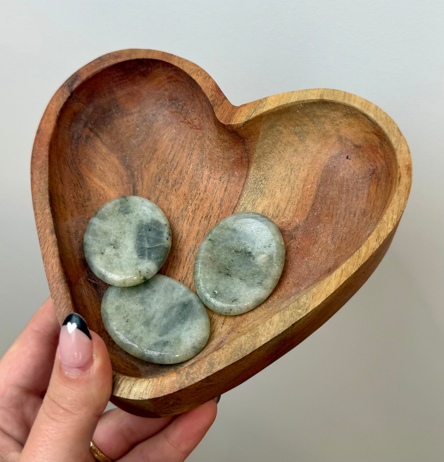 Labradorite worry stones