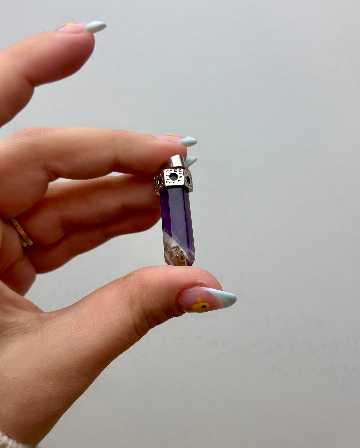 Dream amethyst pendant