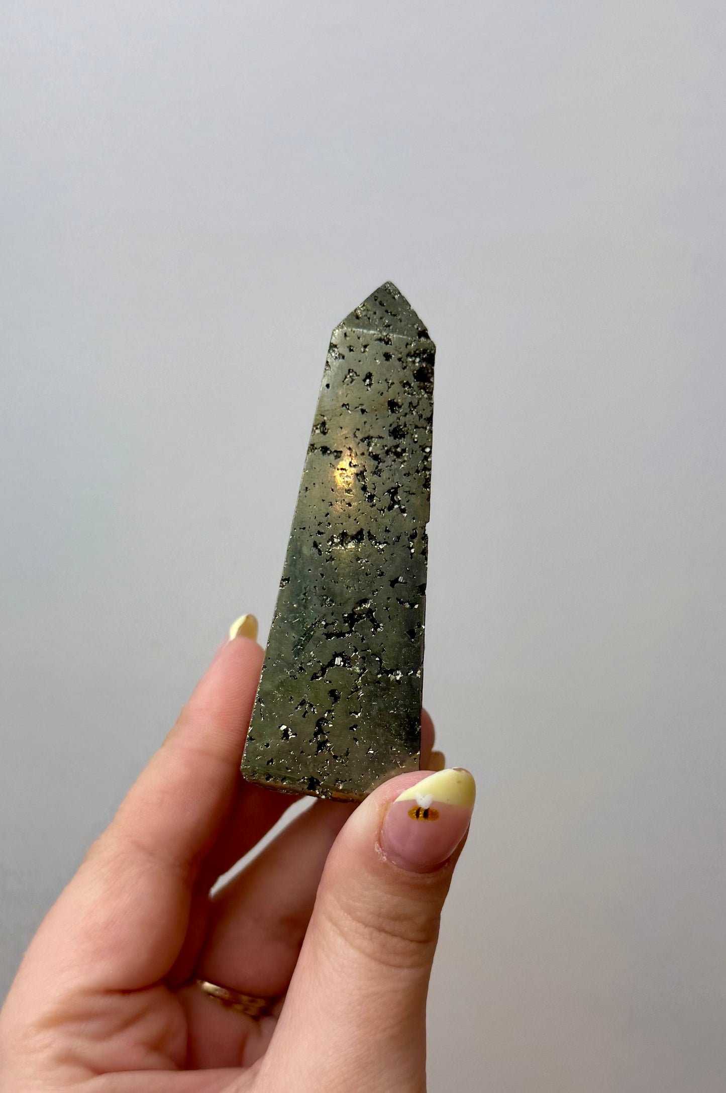 Pyrite tower