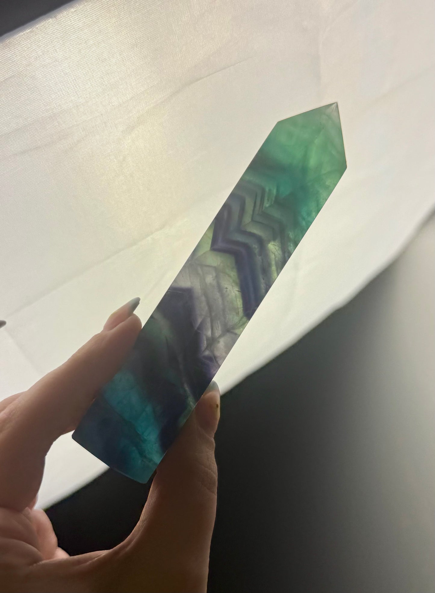 Fluorite tower