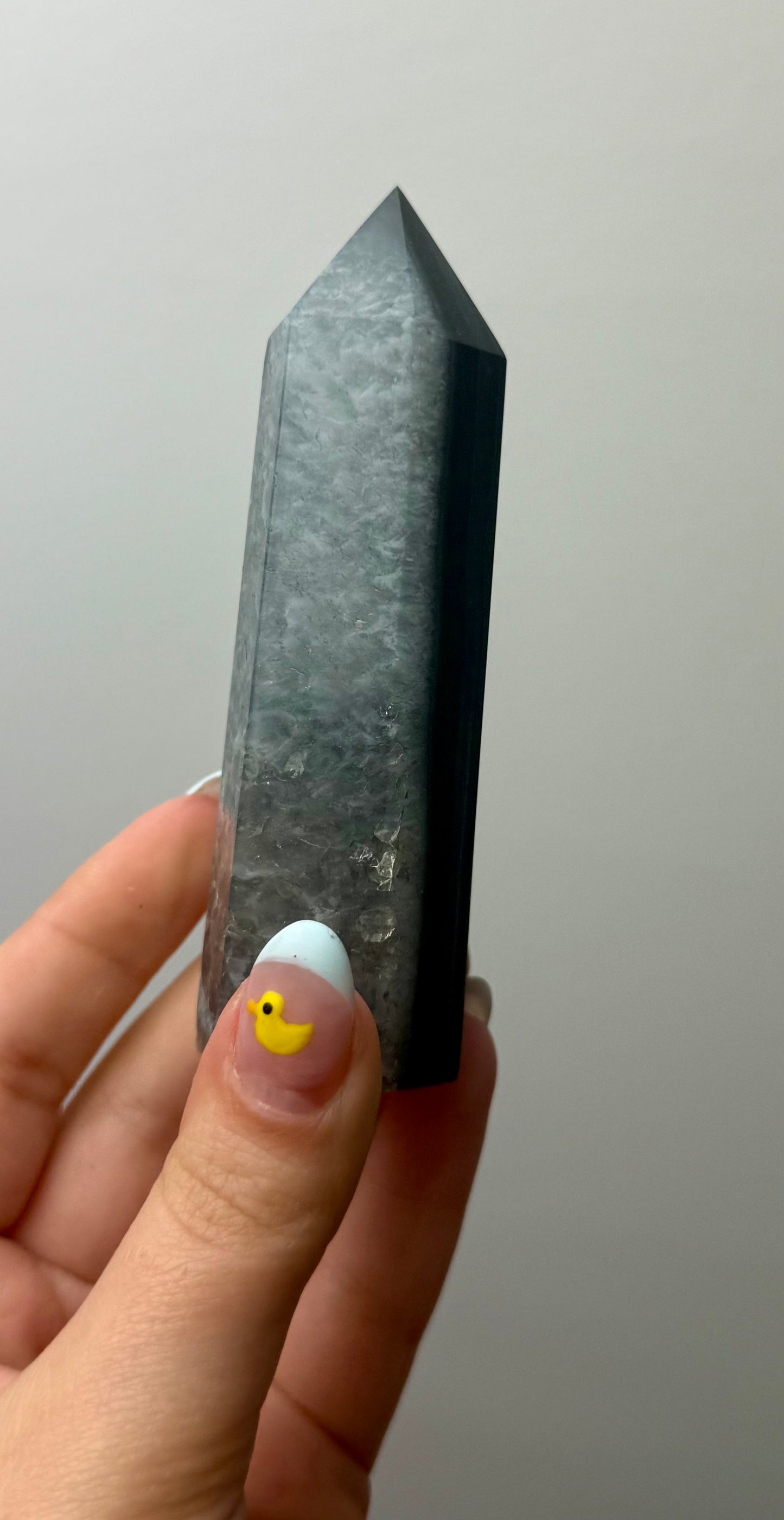 Black agate tower