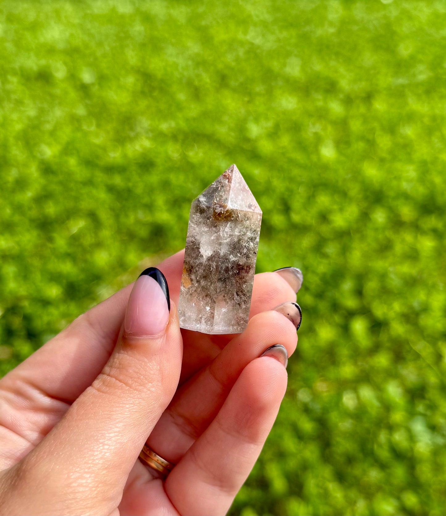 Garden quartz towers