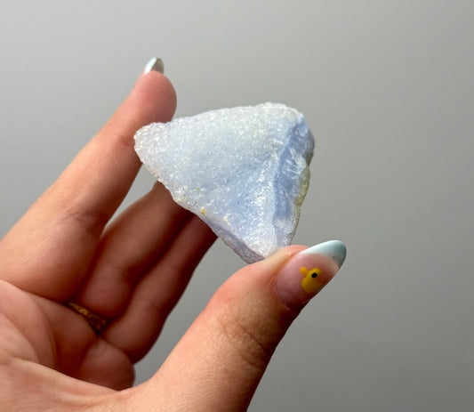 Blue lace agate raw
