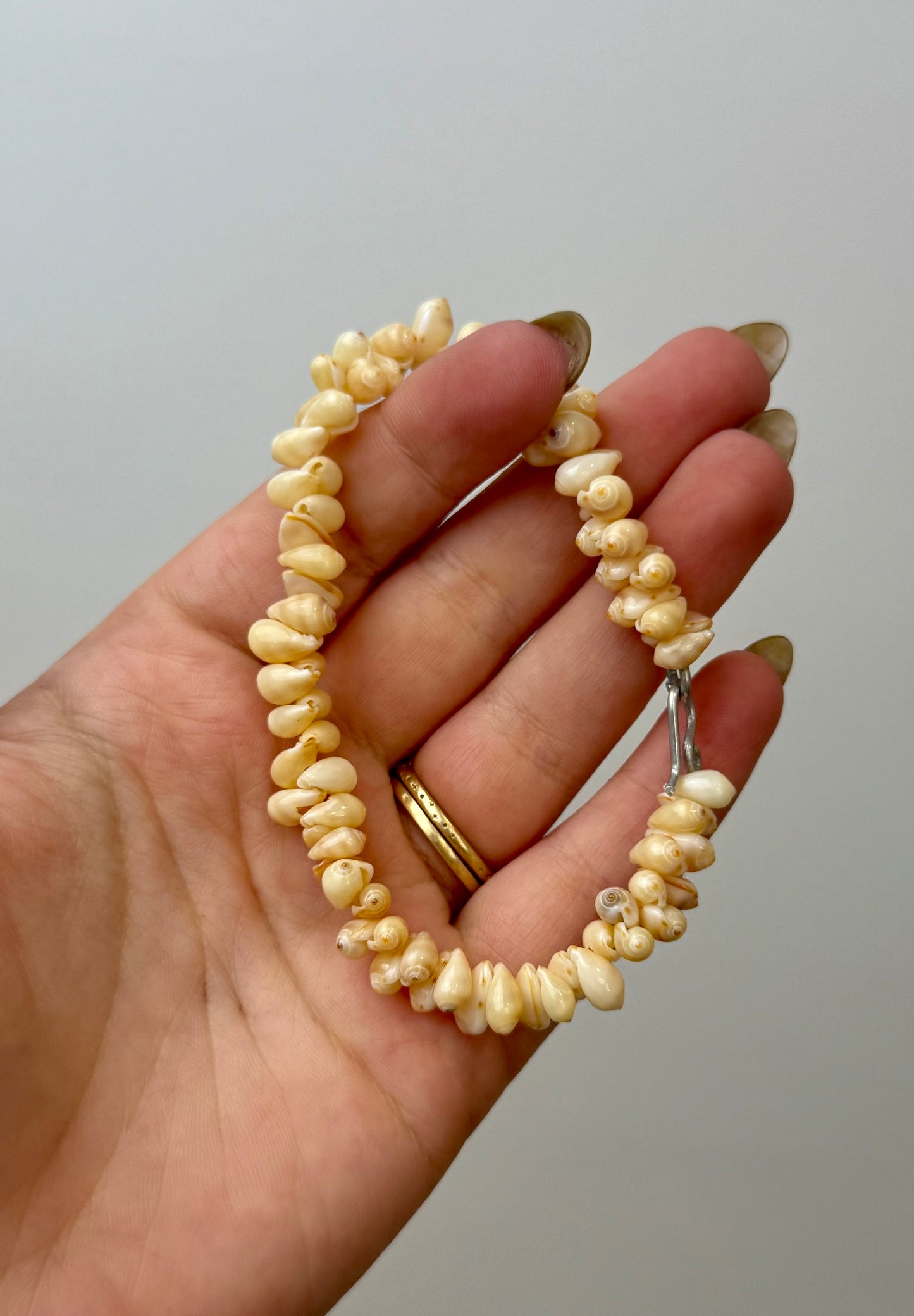 Seashell bracelet thrifted find