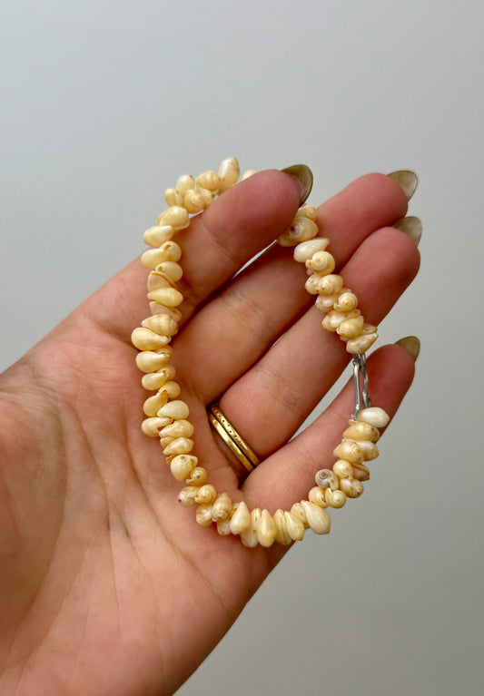 Seashell bracelet thrifted find