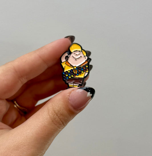 Russell from up enamel pin