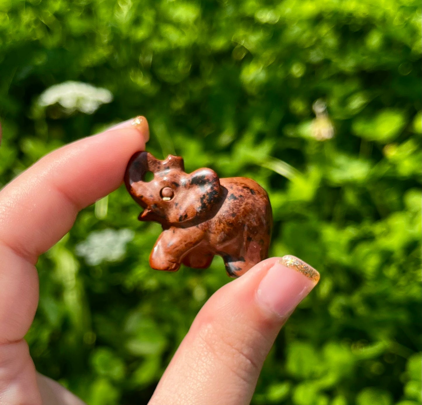 Elephant carvings