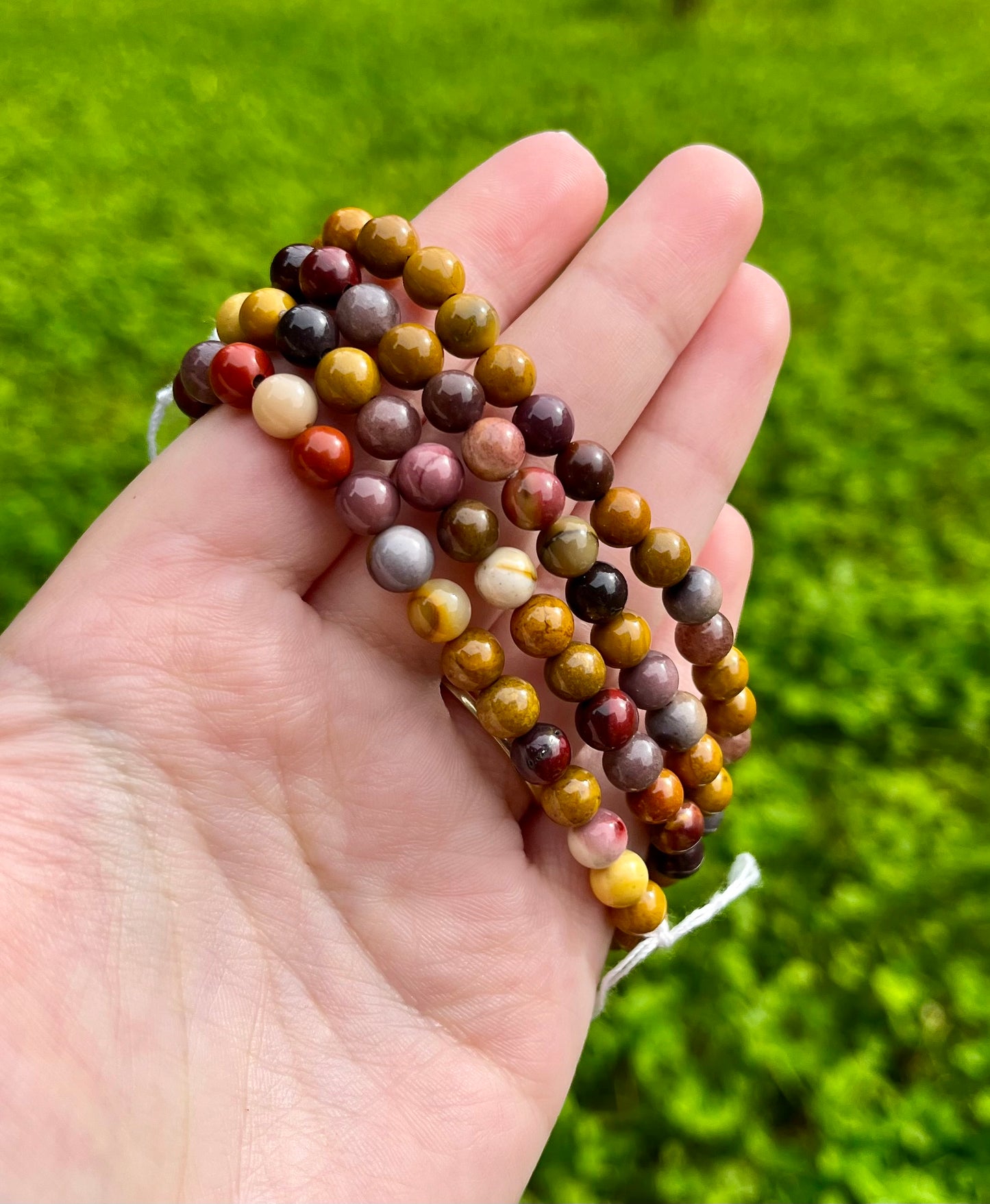 Mookaite bracelets