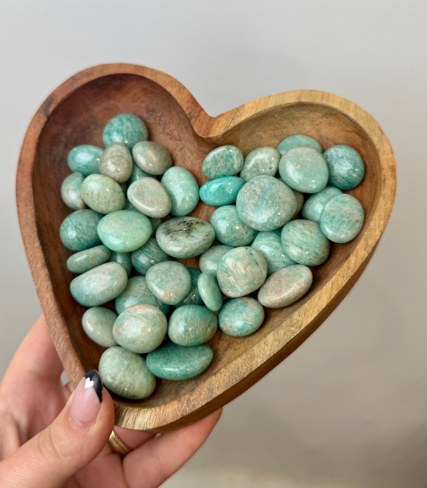 Amazonite tumbles