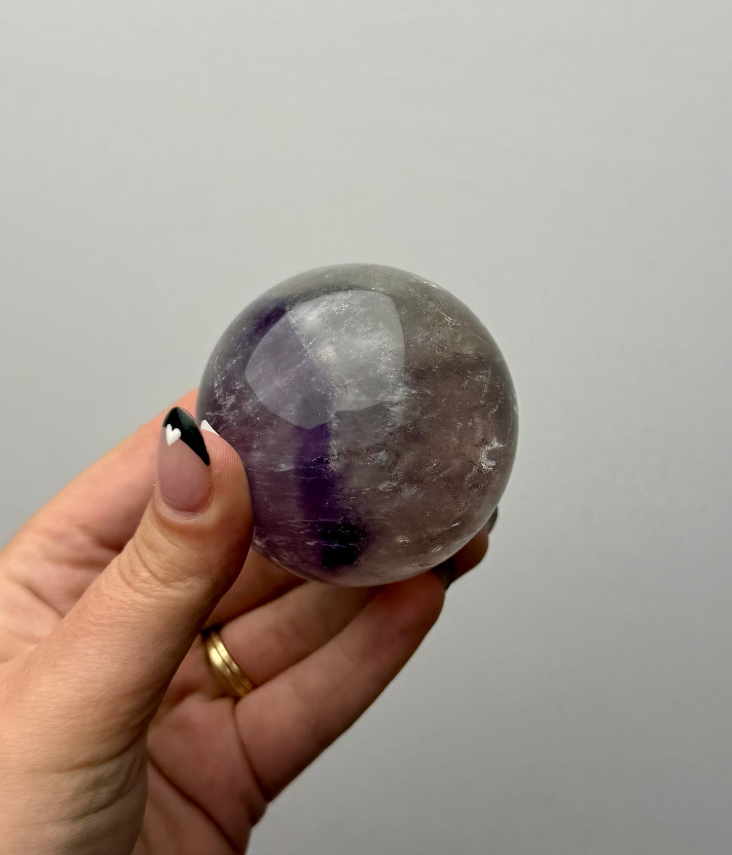 Amethyst sphere