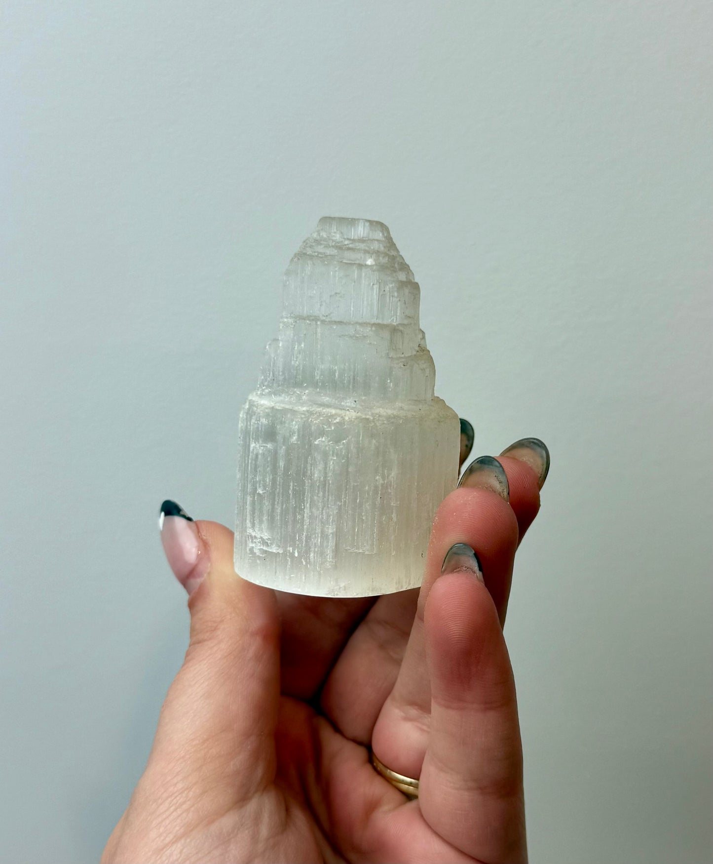Satin spar tower