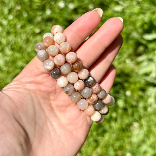 Sunstone moonstone bracelets