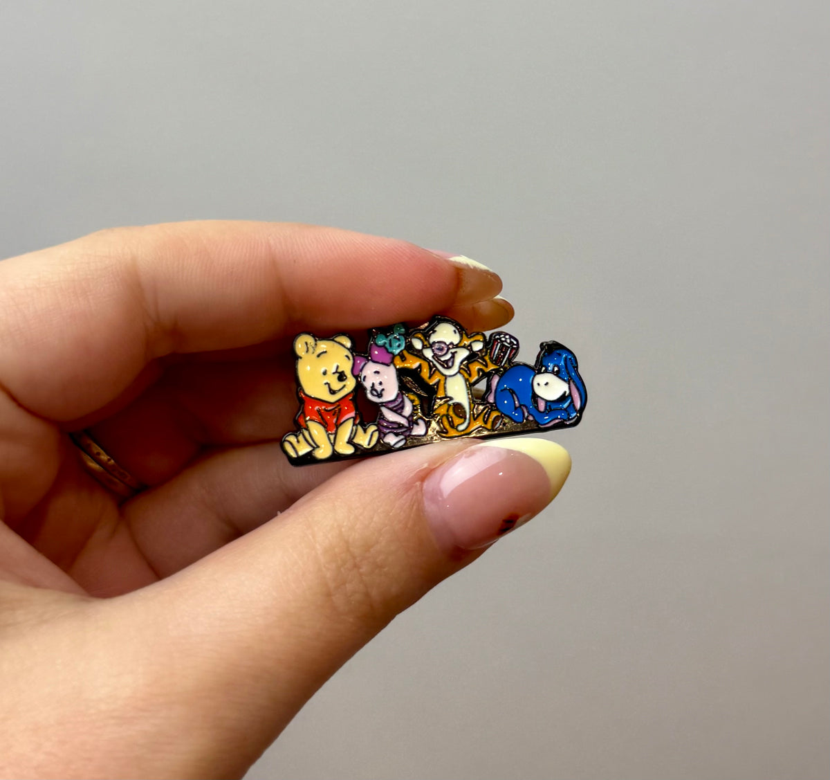 Winne the Pooh friends enamel pin