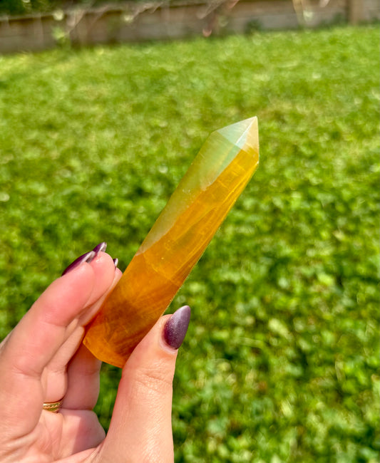 Fluorite tower