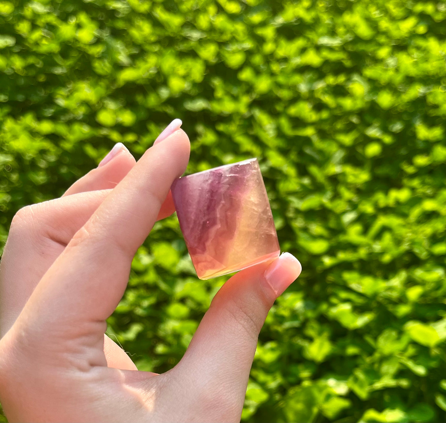 Fluorite cubes