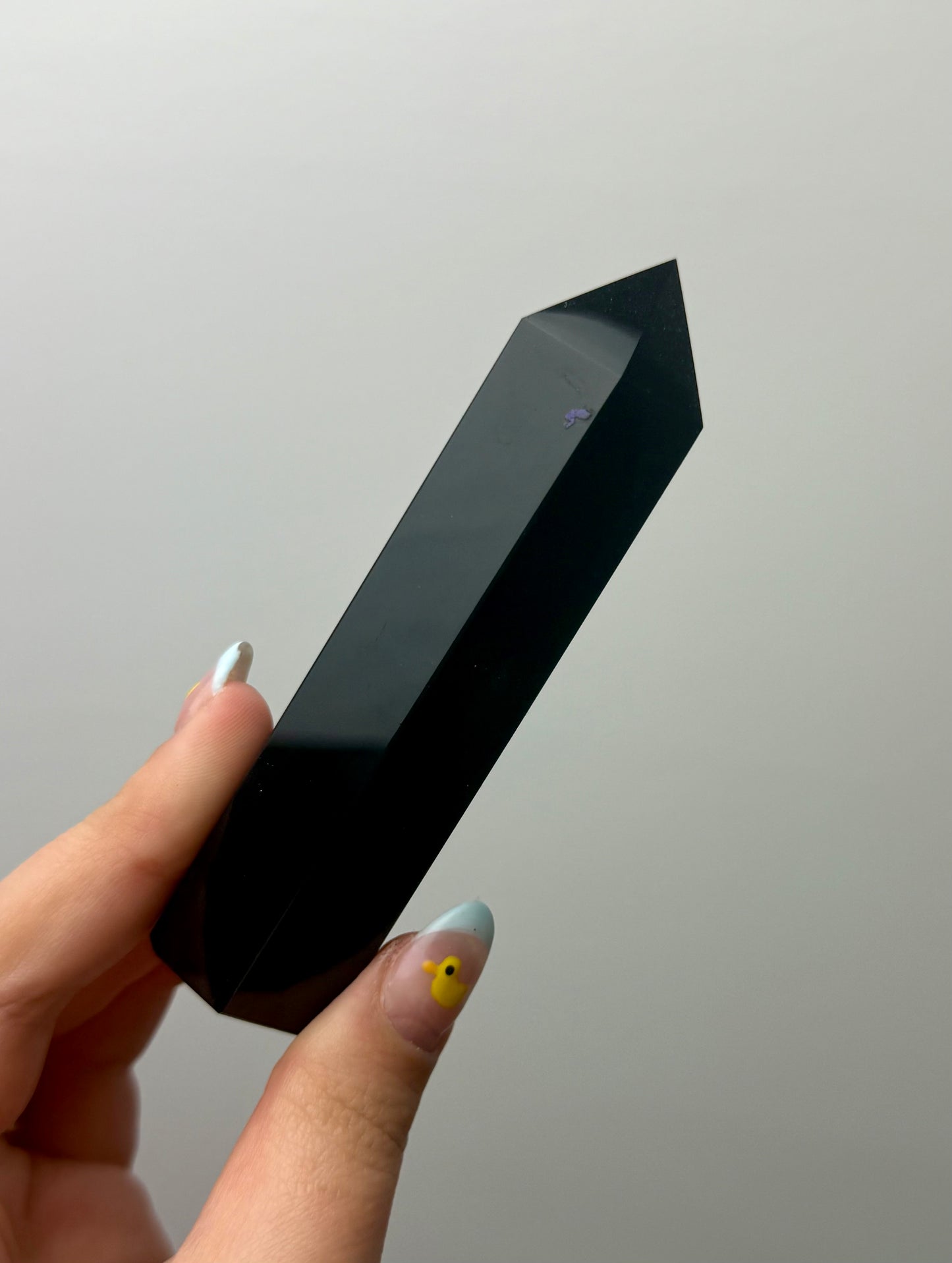 Obsidian chakra tower
