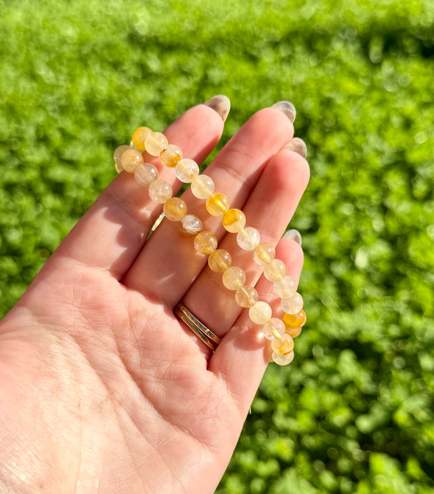 6mm golden healer bracelets