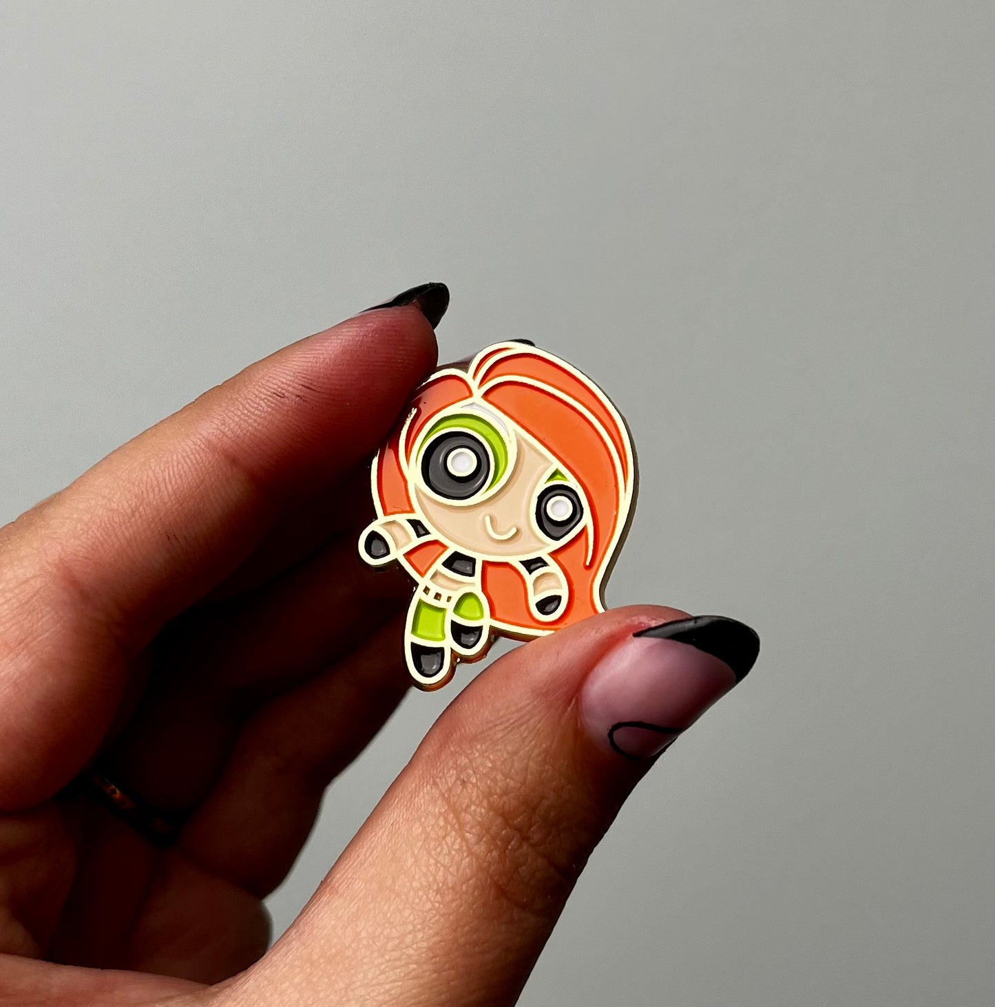 Kim possible enamel pin