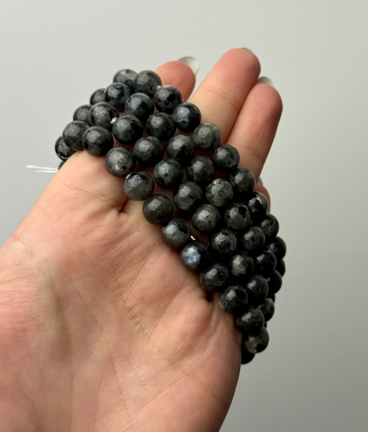 Larvikite bracelets