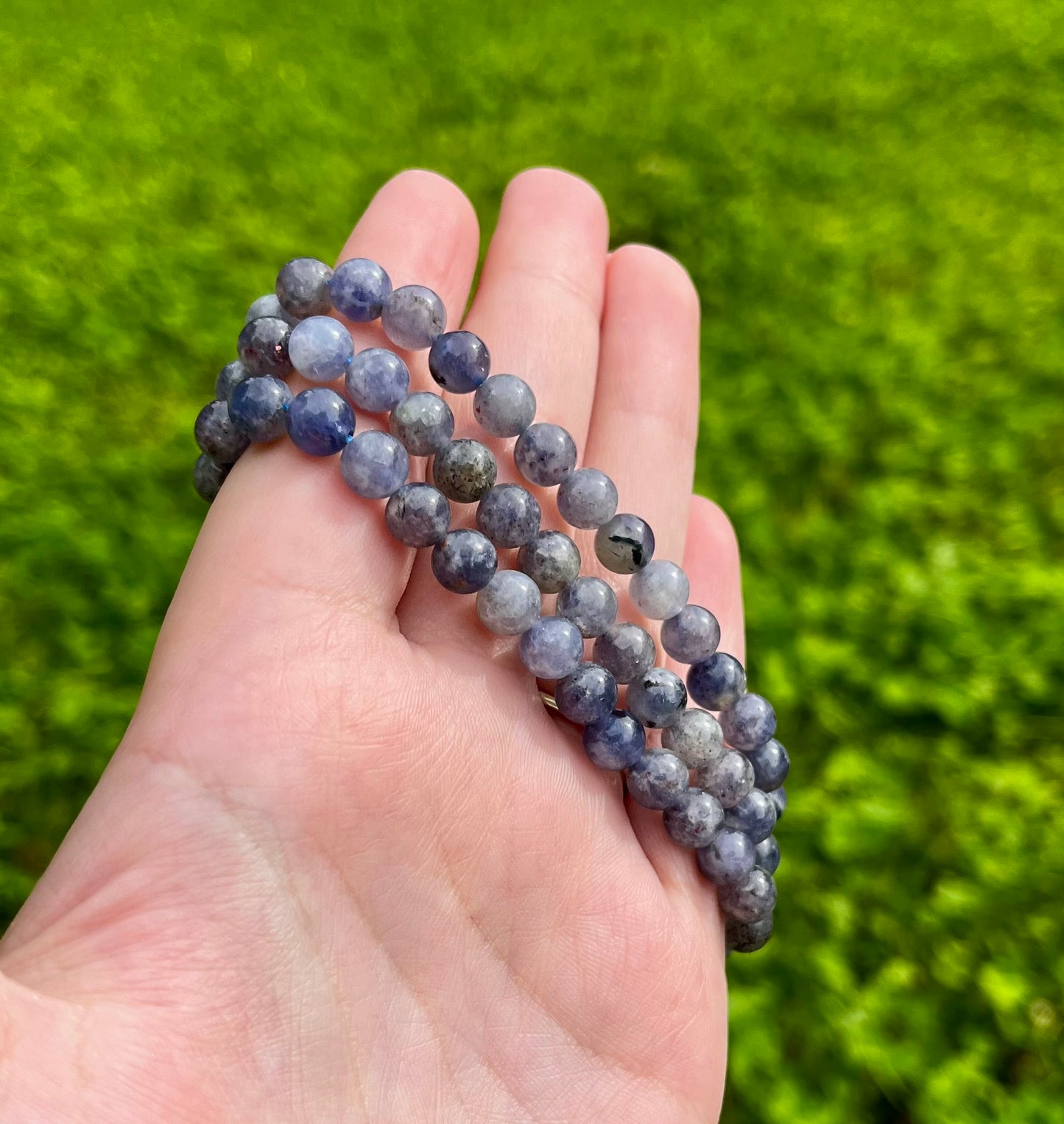 Iolite bracelets