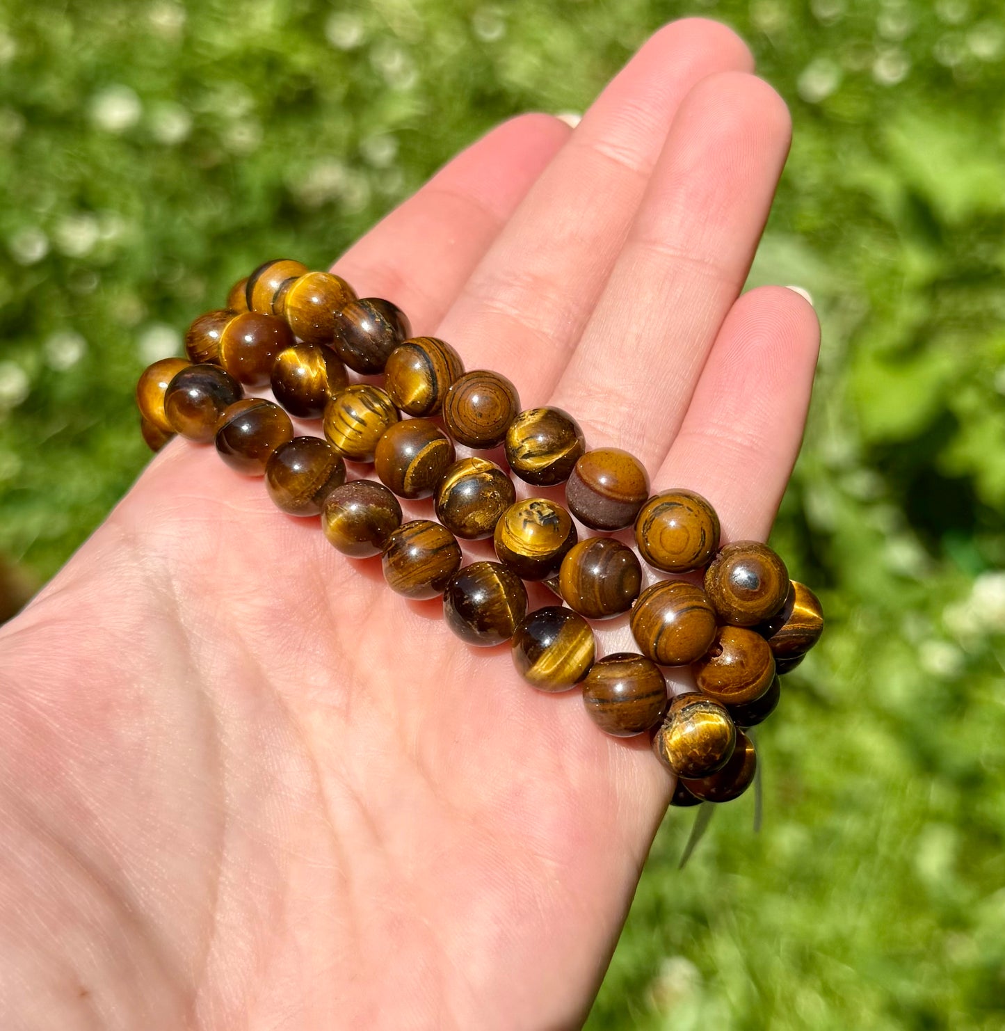 Tigers eye bracelets