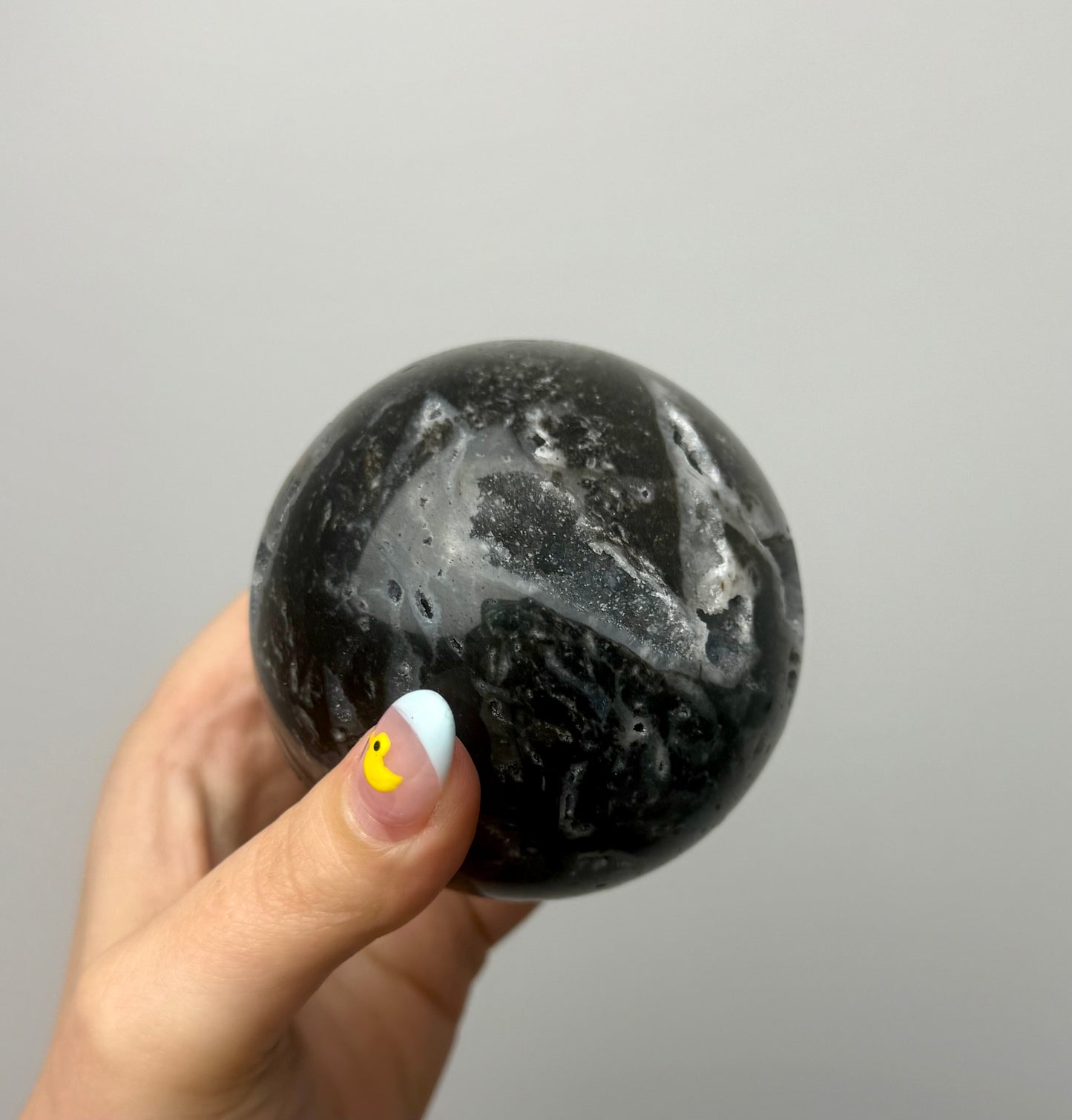 Chalcedony sphere