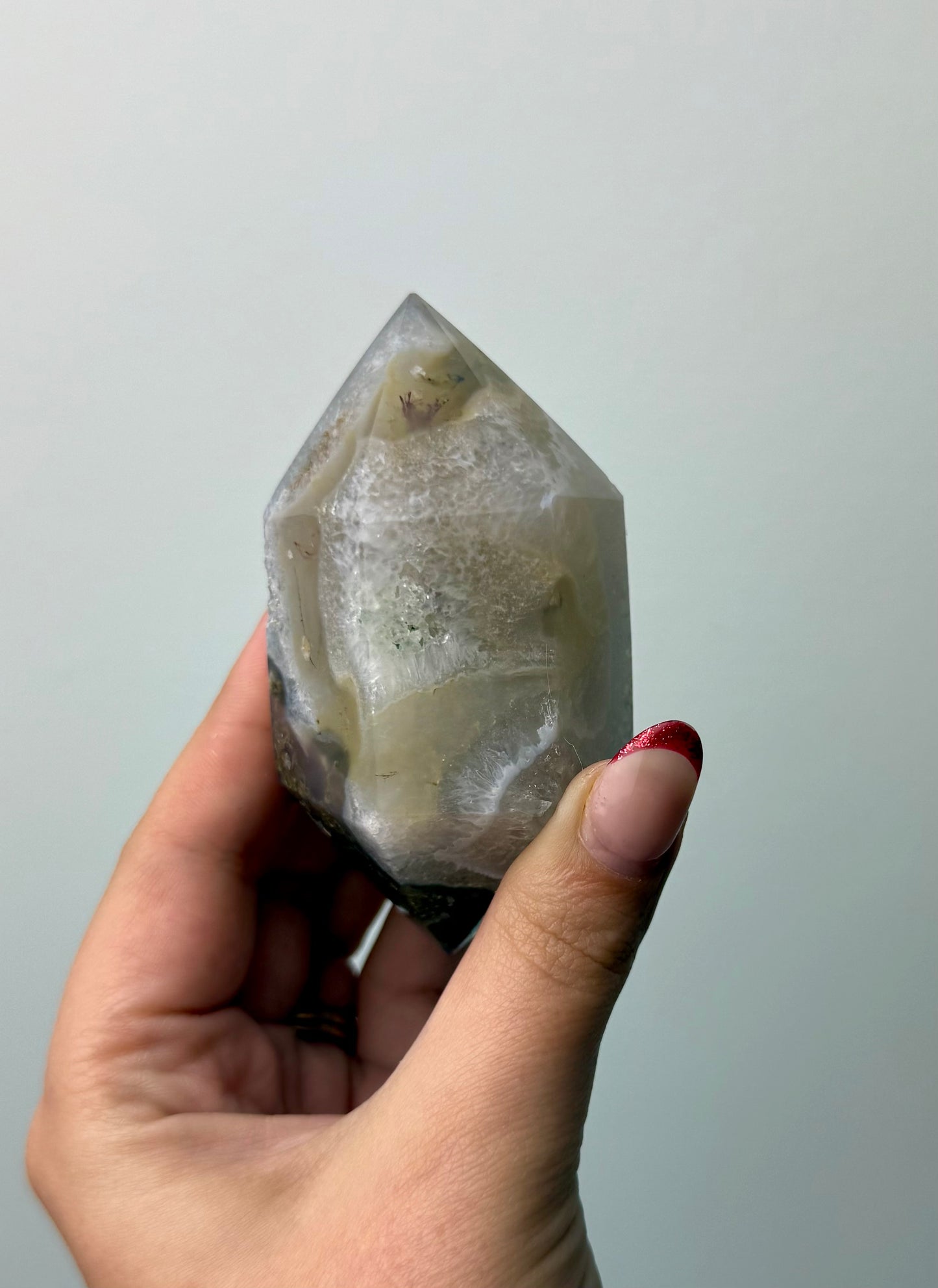 Chunky moss agate dt