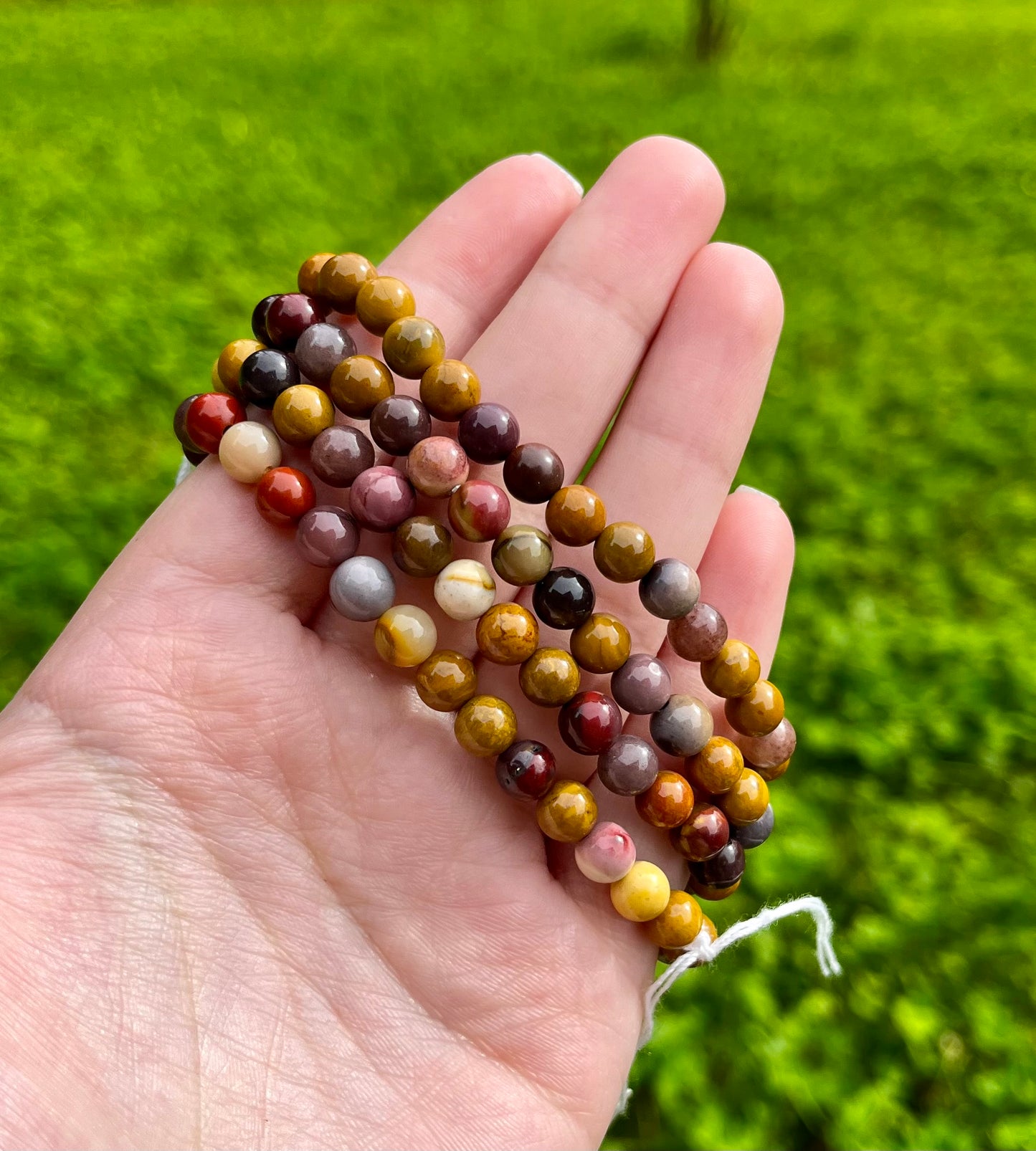 Mookaite bracelets