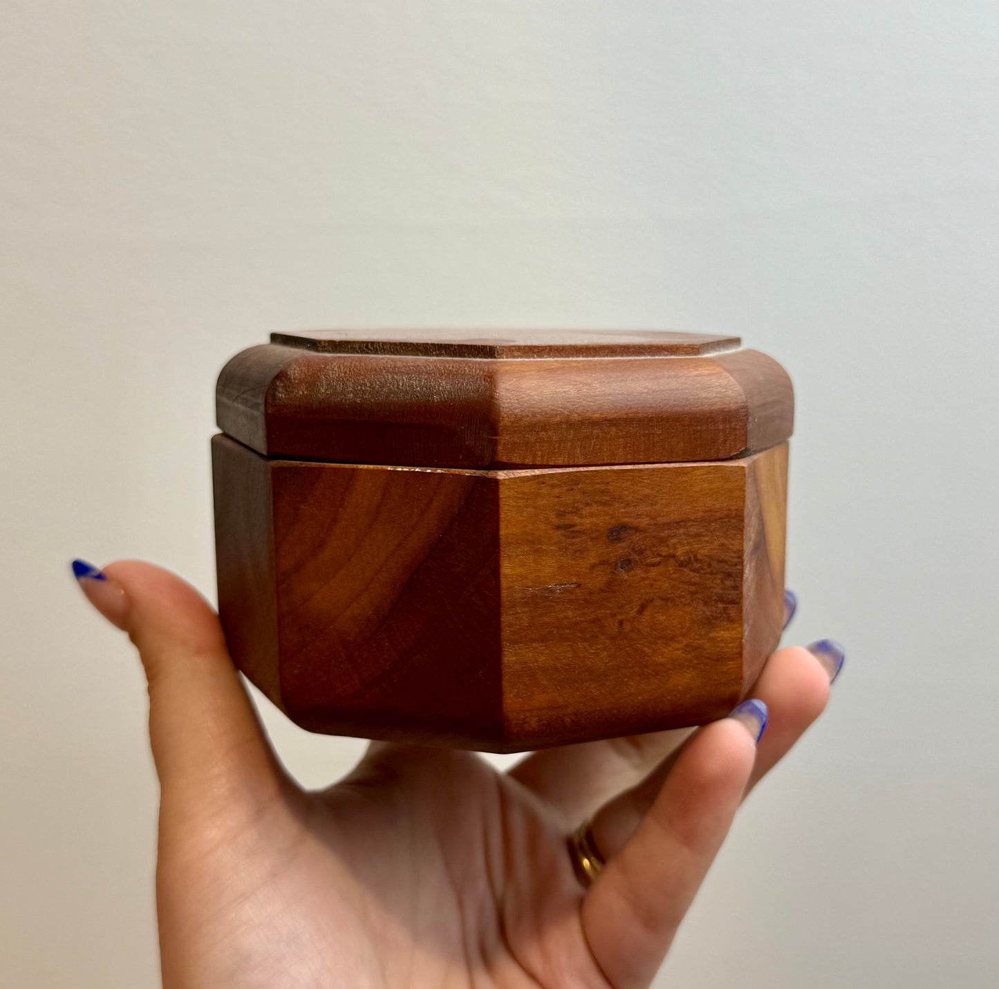 Wooden trinket box thrifted find