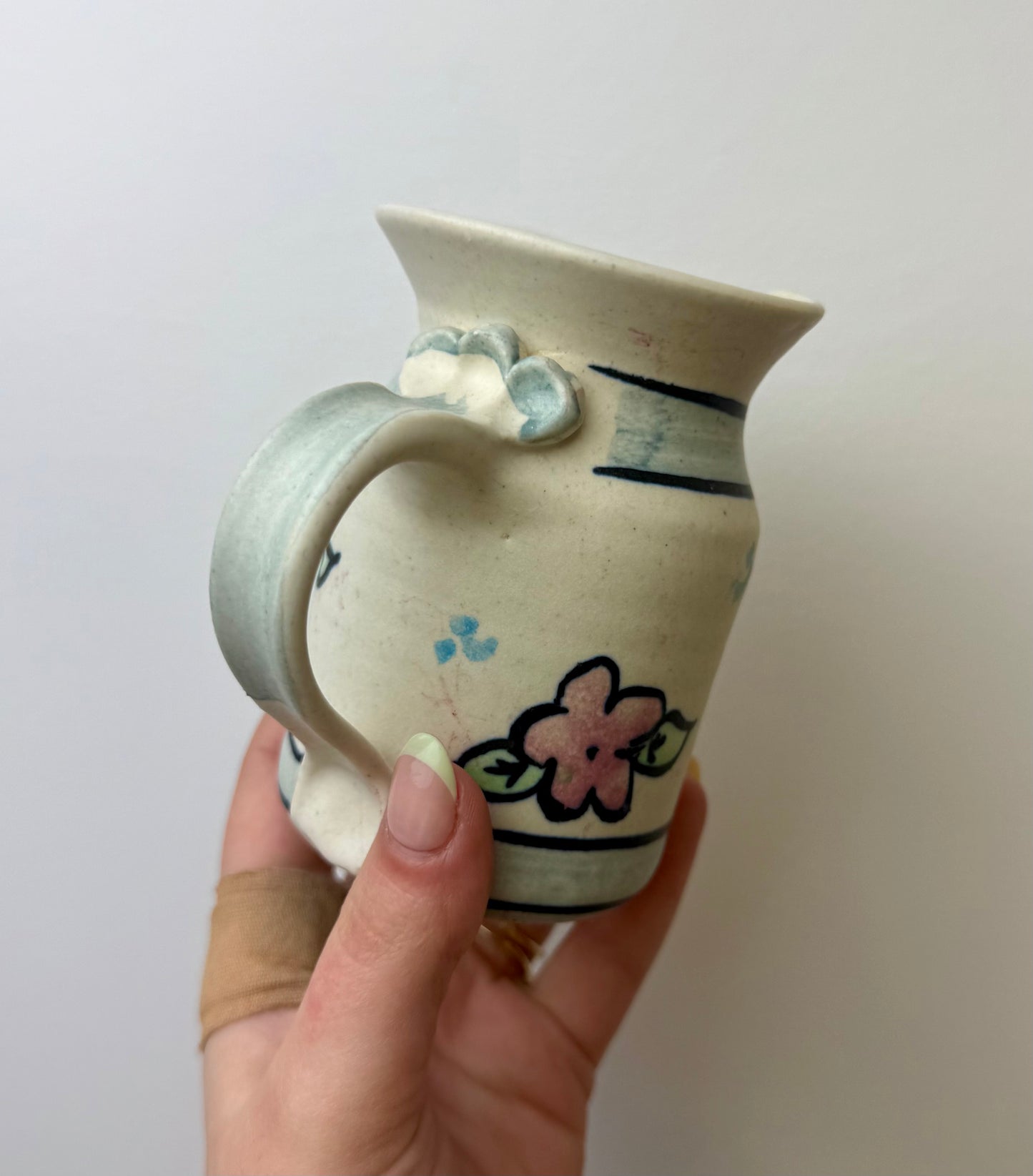 Flower pitcher thrifted find