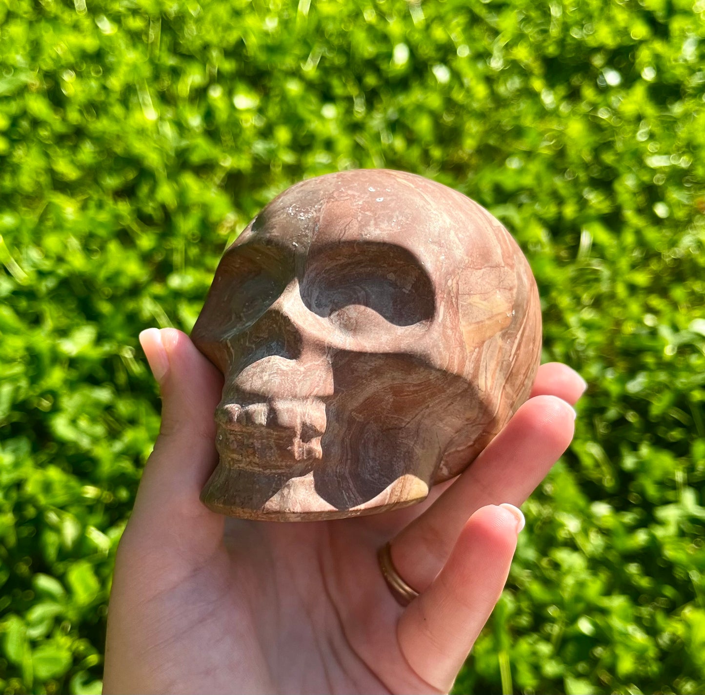 Skull carving