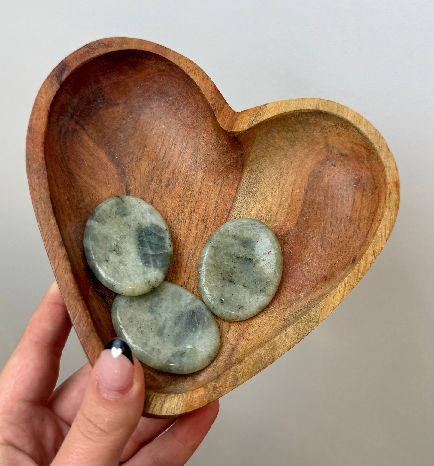 Labradorite worry stones