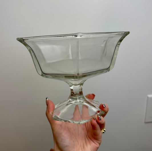 Glass dish thrifted find