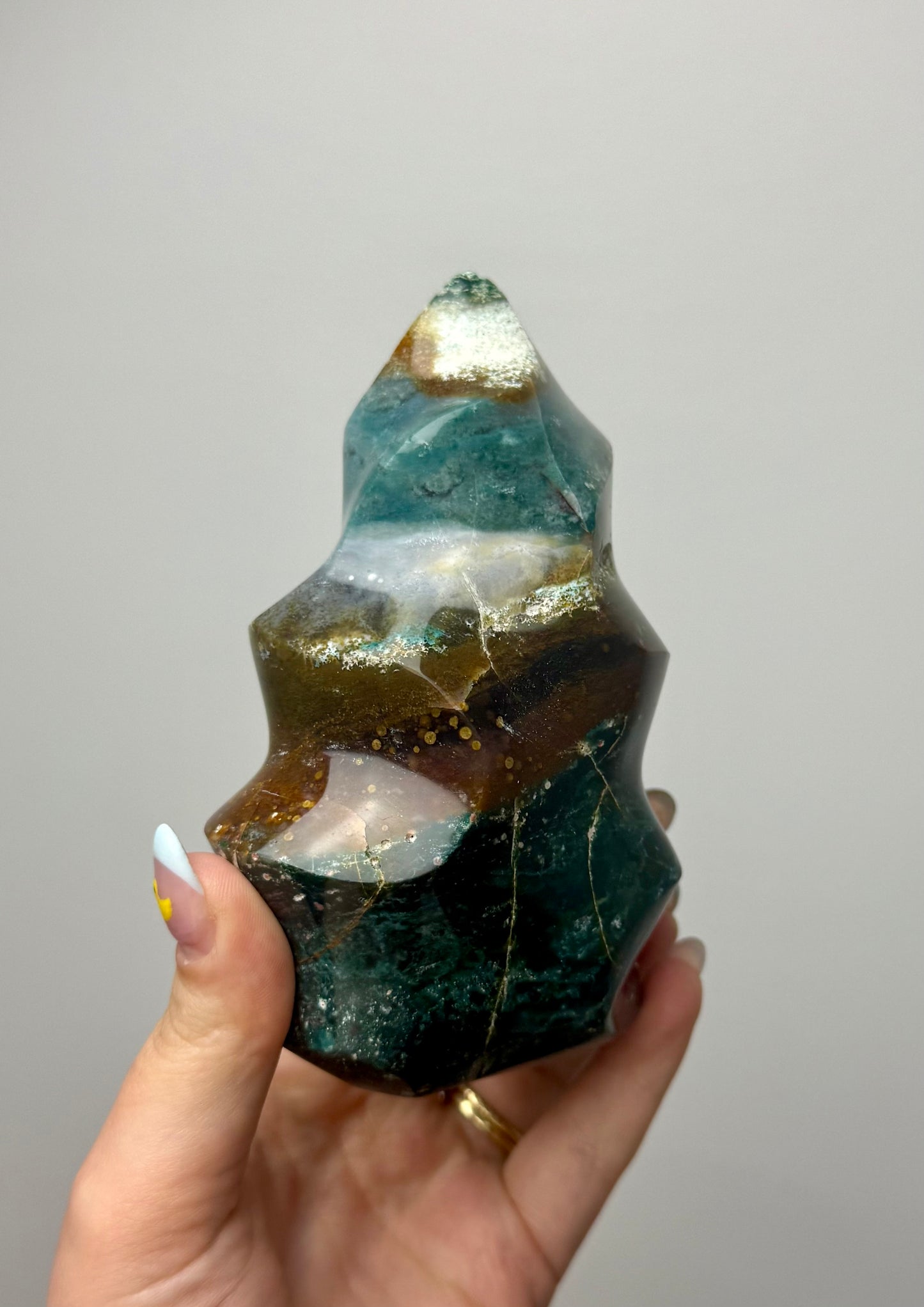 Ocean jasper flame